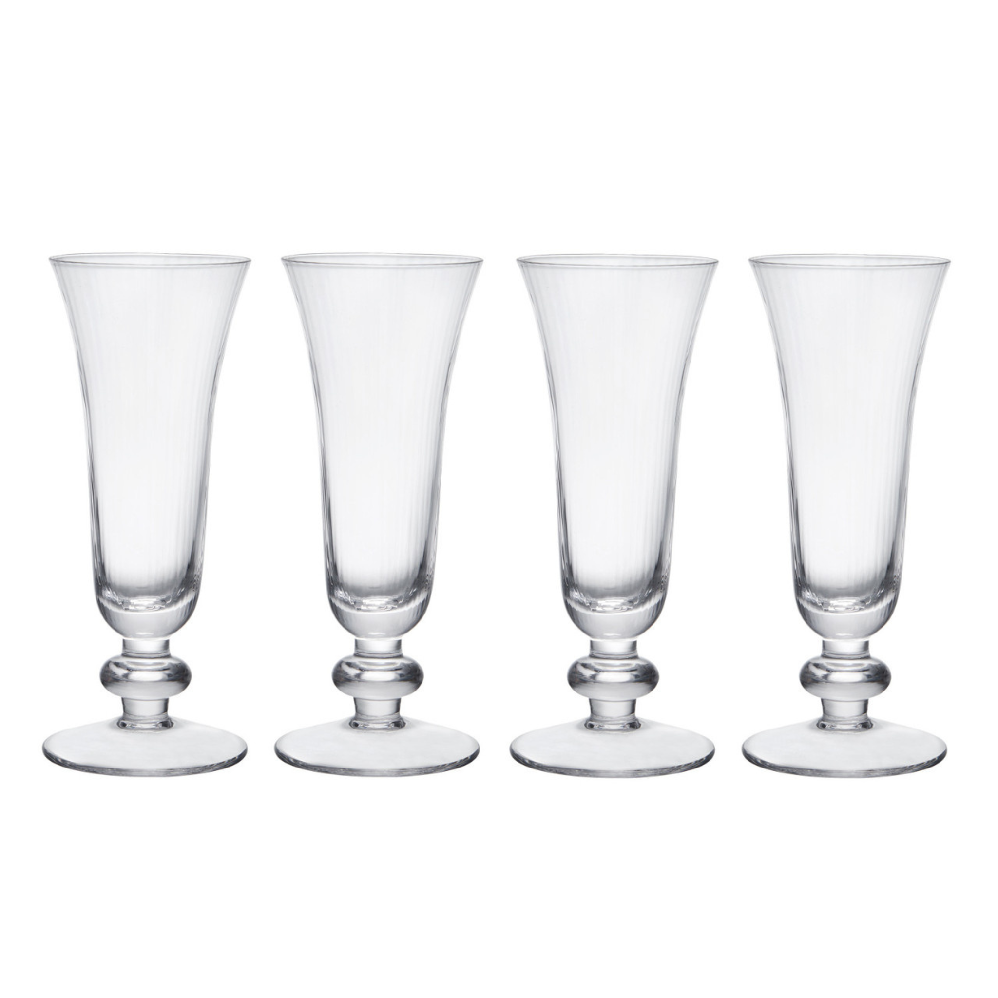 modrosa Salerno Crystal Champagne Glass Set – Elegant Toasting Collection